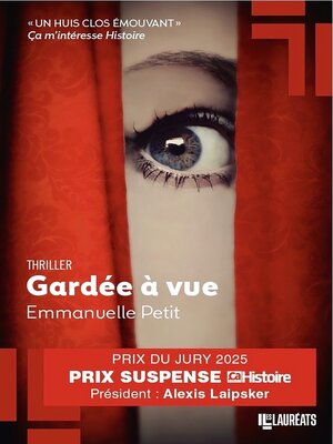 cover image of Gardée à vue--Prix spécial Prix Suspense 2025